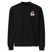 Image of Curveball Longsleeve in Black and Tan
