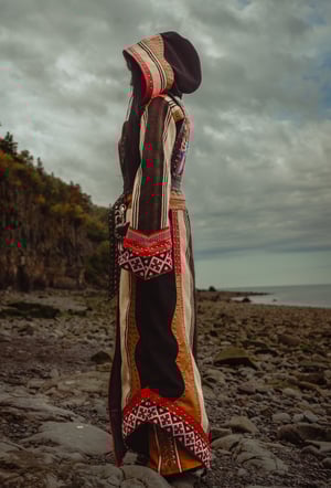 Image of Toxic Vision Space Between The Stars duster jacket LARGER SIZE