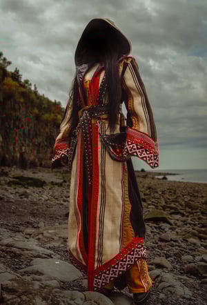 Image of Toxic Vision Space Between The Stars duster jacket LARGER SIZE