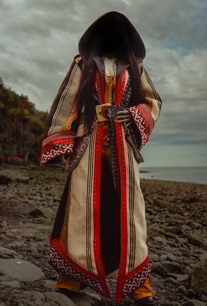 Image of Toxic Vision Space Between The Stars duster jacket LARGER SIZE