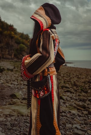 Image of Toxic Vision Space Between The Stars duster jacket LARGER SIZE