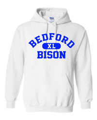 Image 1 of Bedford Middle School Hoodie Design 4