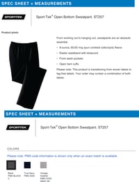 Image 3 of Girls Wrestling Sweatpants