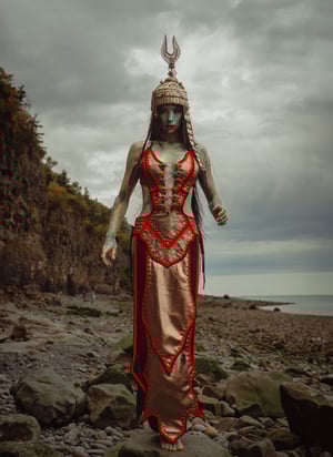 Image of Toxic Vision Space Between The Stars sculpted gown