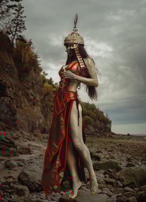 Image of Toxic Vision Space Between The Stars sculpted gown