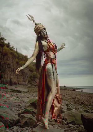 Image of Toxic Vision Space Between The Stars sculpted gown