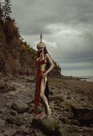 Image of Toxic Vision Space Between The Stars sculpted gown