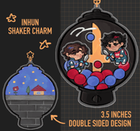 PREORDER | 456 + 001 hide and seek shaker charm 3.5 inch (squid game)