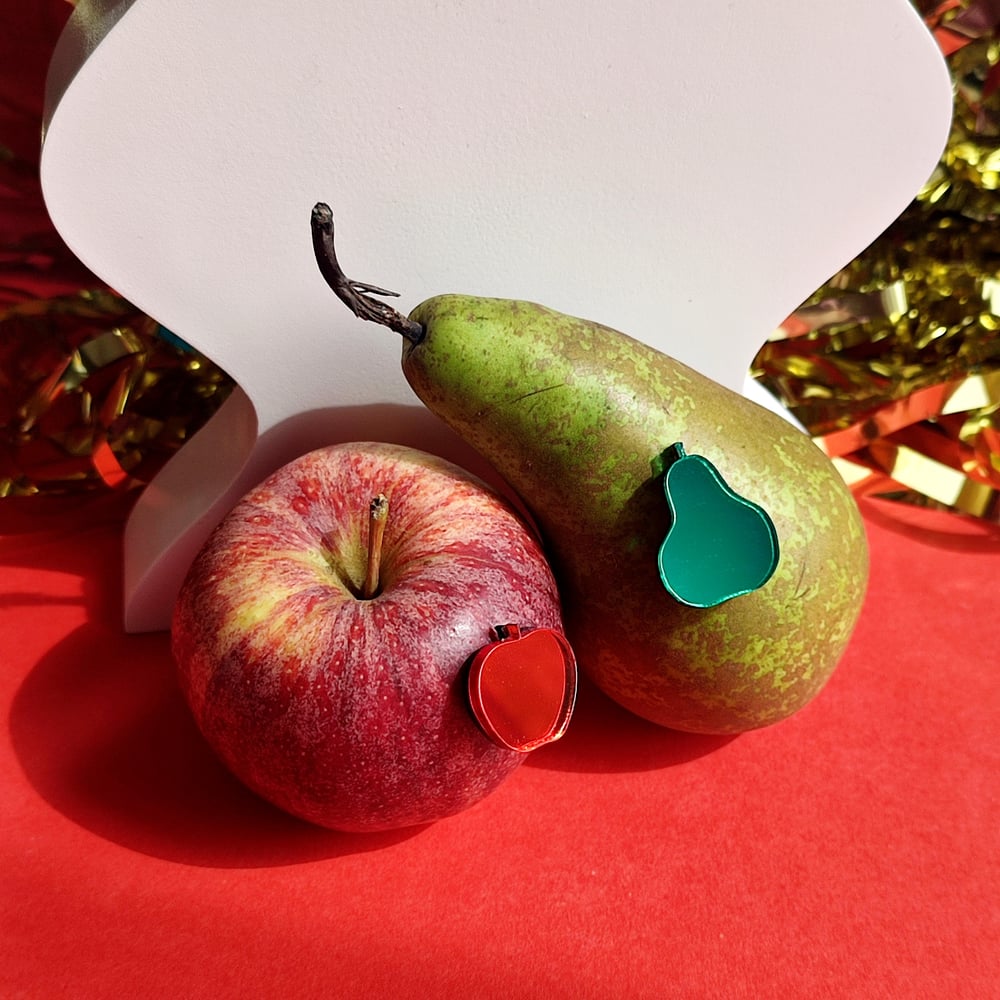 Image of Enzo Mari Inspired Brooch + Stud Gift Sets