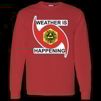 Image 4 of THE WEATHER IS HAPPENING ACOLYTE'S LONG SLEEVE T-SHIRT