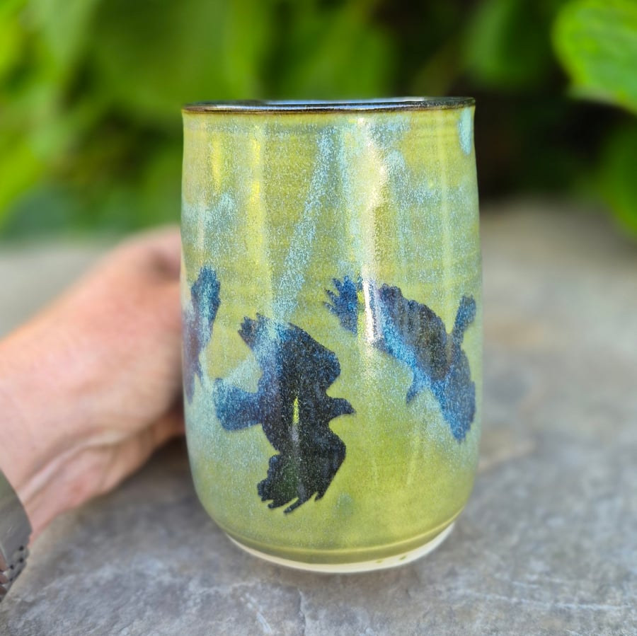 Image of Green Crow Mug
