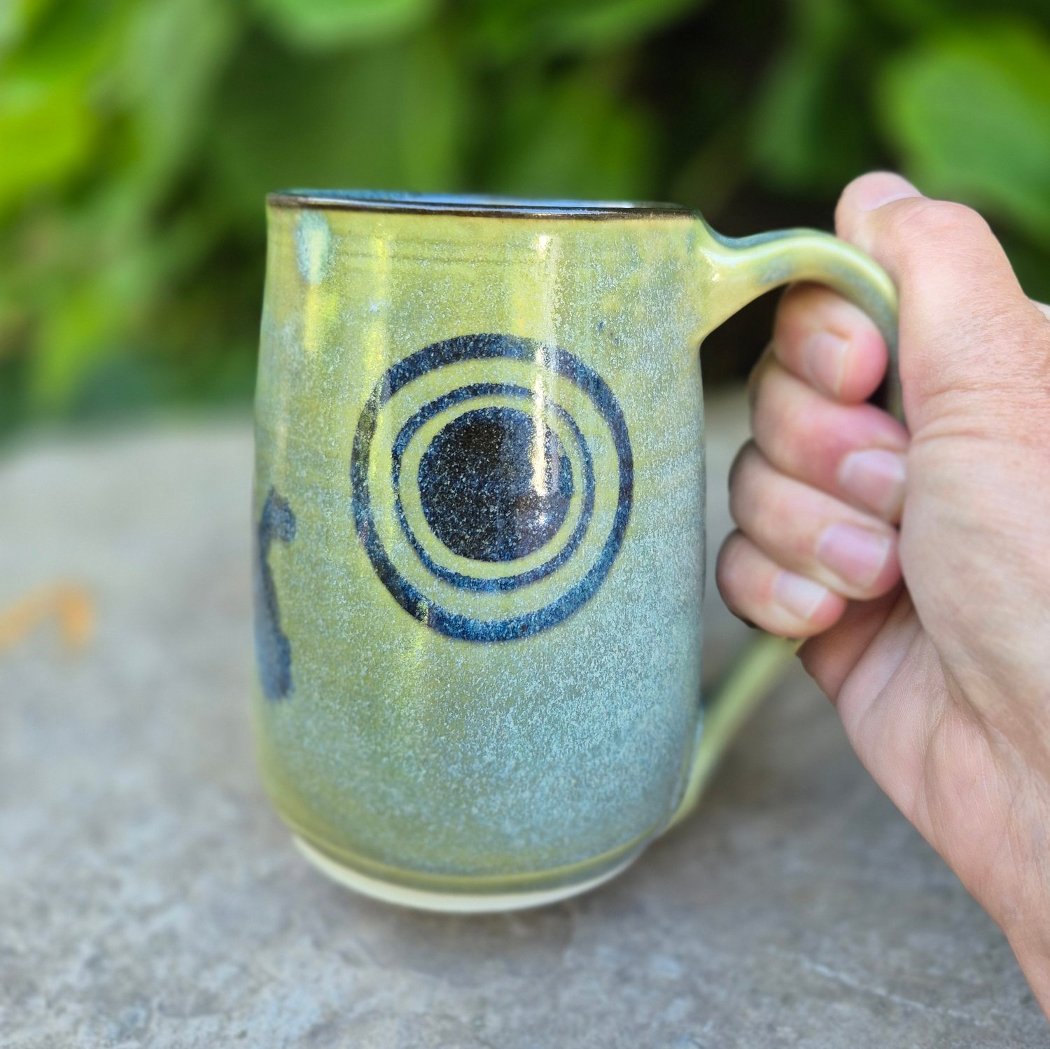 Image of Green Crow Mug