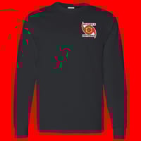 Image 1 of THE WEATHER IS HAPPENING BADGE LONG SLEEVE T-SHIRT