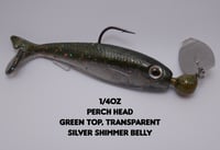 Image 6 of 3.3" Vibe-Slay (1 Vibrating Jig, 2 Soft Plastic Minnow Trailers)