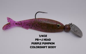 Image of 3.3" Vibe-Slay (1 Vibrating Jig, 2 Soft Plastic Minnow Trailers)