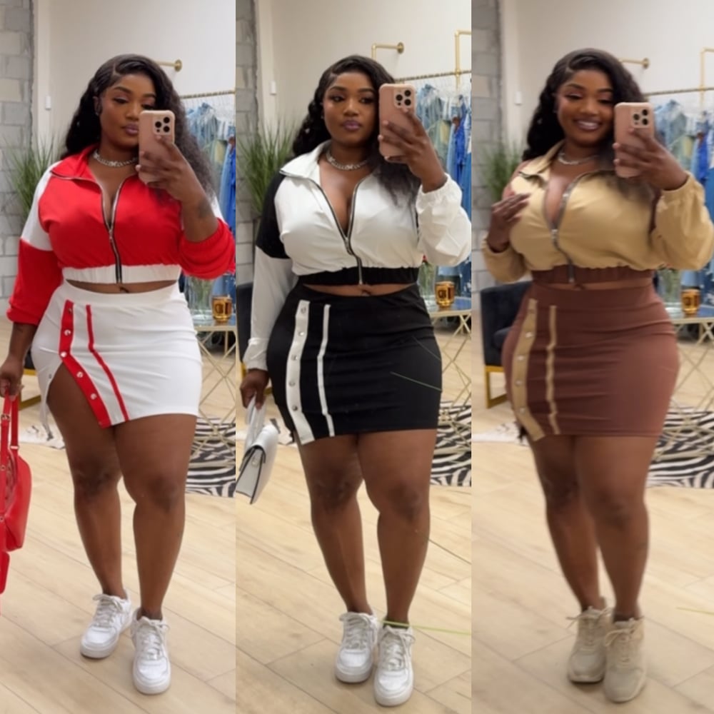 Image of CARESHA SKIRT SET