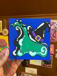 Witch Hat Snail Painting