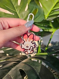 Mini Blorbo Scorch Bun Keychain