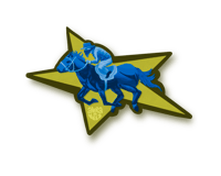 Horsey Jockey sticker