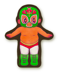 Lucha Kewpie sticker