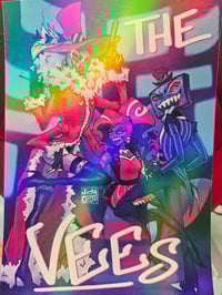 Image 4 of Holographic Hazbin Prints