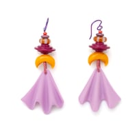 spooky moon earrings