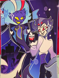 Image 2 of Non-Holographic Hellaverse Prints