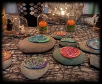 Image 2 of Wax Stamp on Pebbles