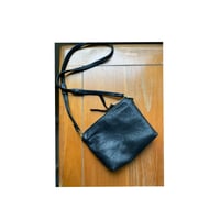 Image 5 of little black leather bag