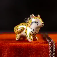 Rainbow Cheetah Necklace