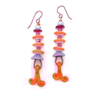 pagoda earrings