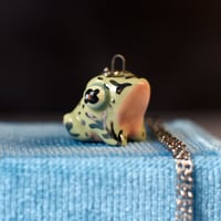 Fern Garden Frog Necklace