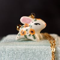 Poppy Bunny Necklace