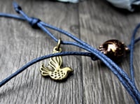 Image 5 of Necklace - long, adjustable charm. Quirky Nevermore gift box