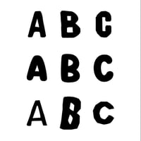 Image 1 of Letter Banner | Font Bundle I