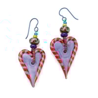 big heart earrings