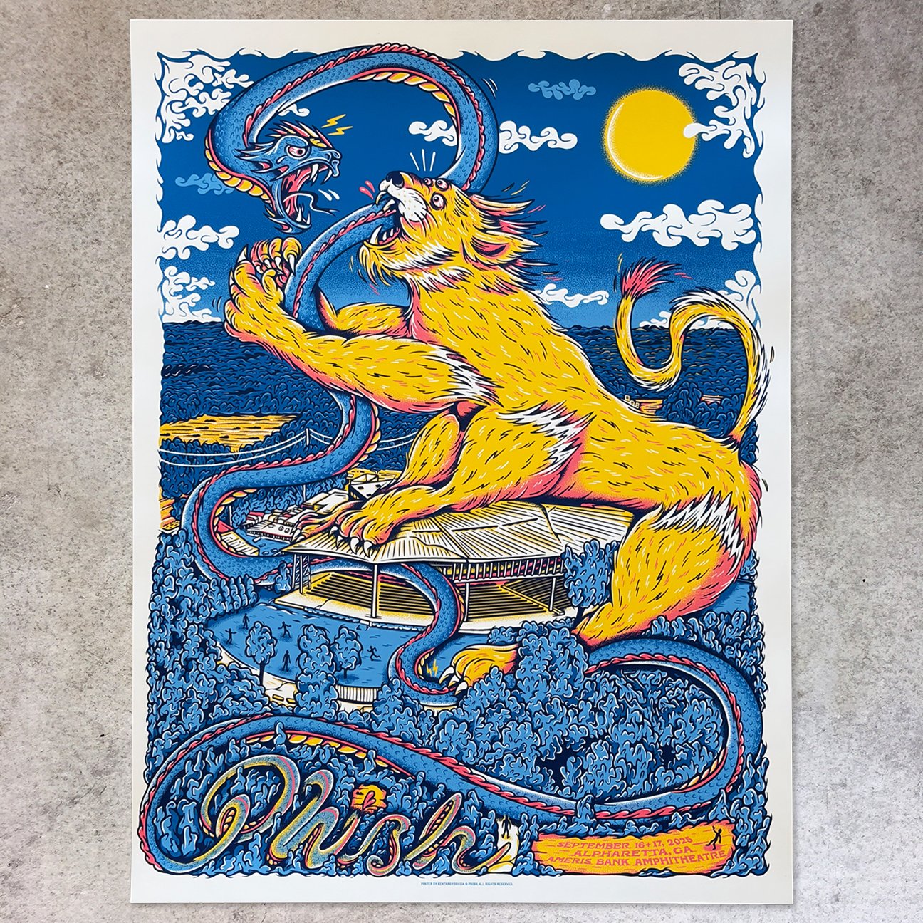 F4D Studios — Phish Alpharetta Posters