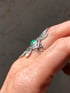 CHRYSOPRASE FLOWER / Size 6.5 Image 4