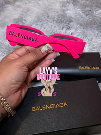 Image 2 of Hot Pink Balenciaga Shades