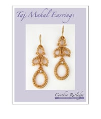 Taj Mahal Earrings: Instruction Sheet (downloadable)
