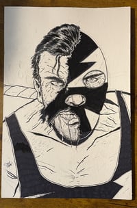 Image 1 of ORIGINAL ART: LUCHA BLOOD
