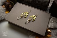 Image 1 of Copy of Máni Earrings (brass)