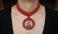 Image 1 of Völvagamen Choker (Pumpkin)