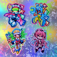 Image 3 of Rhyhtm Game Mascot Stickers