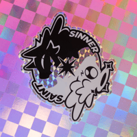 Image 2 of SINNER // SAINT Sticker