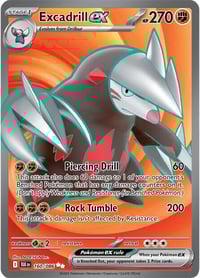 Excadrill ex - 160/086 - SV: Black Bolt - Near Mint