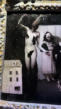 Image 6 of ‘LACRIMOSA’ MINIATURE HAND EMBELLISHED PRINT [ UNIQUE PRINT - { 1/1 } ] 2025