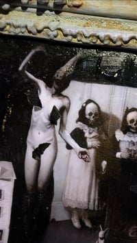 Image 7 of ‘LACRIMOSA’ MINIATURE HAND EMBELLISHED PRINT [ UNIQUE PRINT - { 1/1 } ] 2025