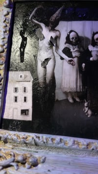 Image 8 of ‘LACRIMOSA’ MINIATURE HAND EMBELLISHED PRINT [ UNIQUE PRINT - { 1/1 } ] 2025