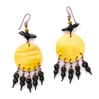 raven and moon earrings